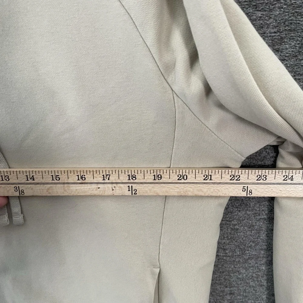 Jordan Hoodie Mens Medium Beige Dri-FIT Pullover Fleece Sweatshirt DQ7327-206
